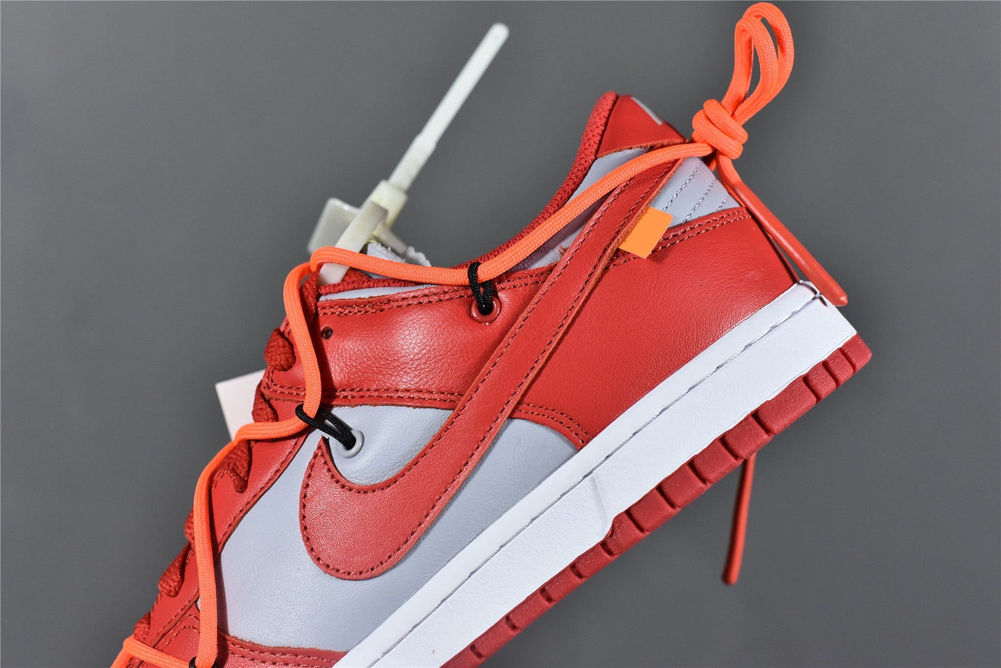 OW x Dunk Low 'University Red'