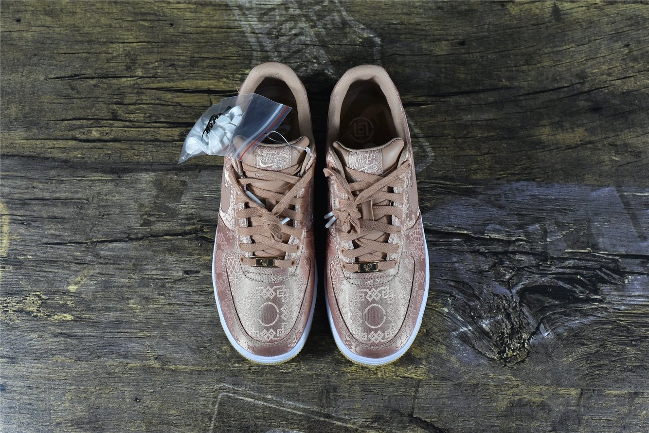 CLOT x AF1 Premium ‘Rose Gold Silk’