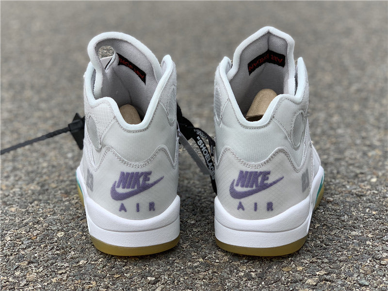 OW x AJ5 Retro 'Cream'