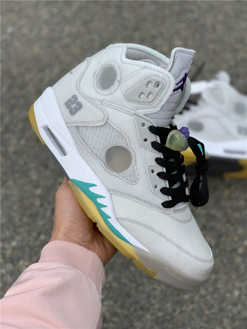 OW x AJ5 Retro 'Cream'