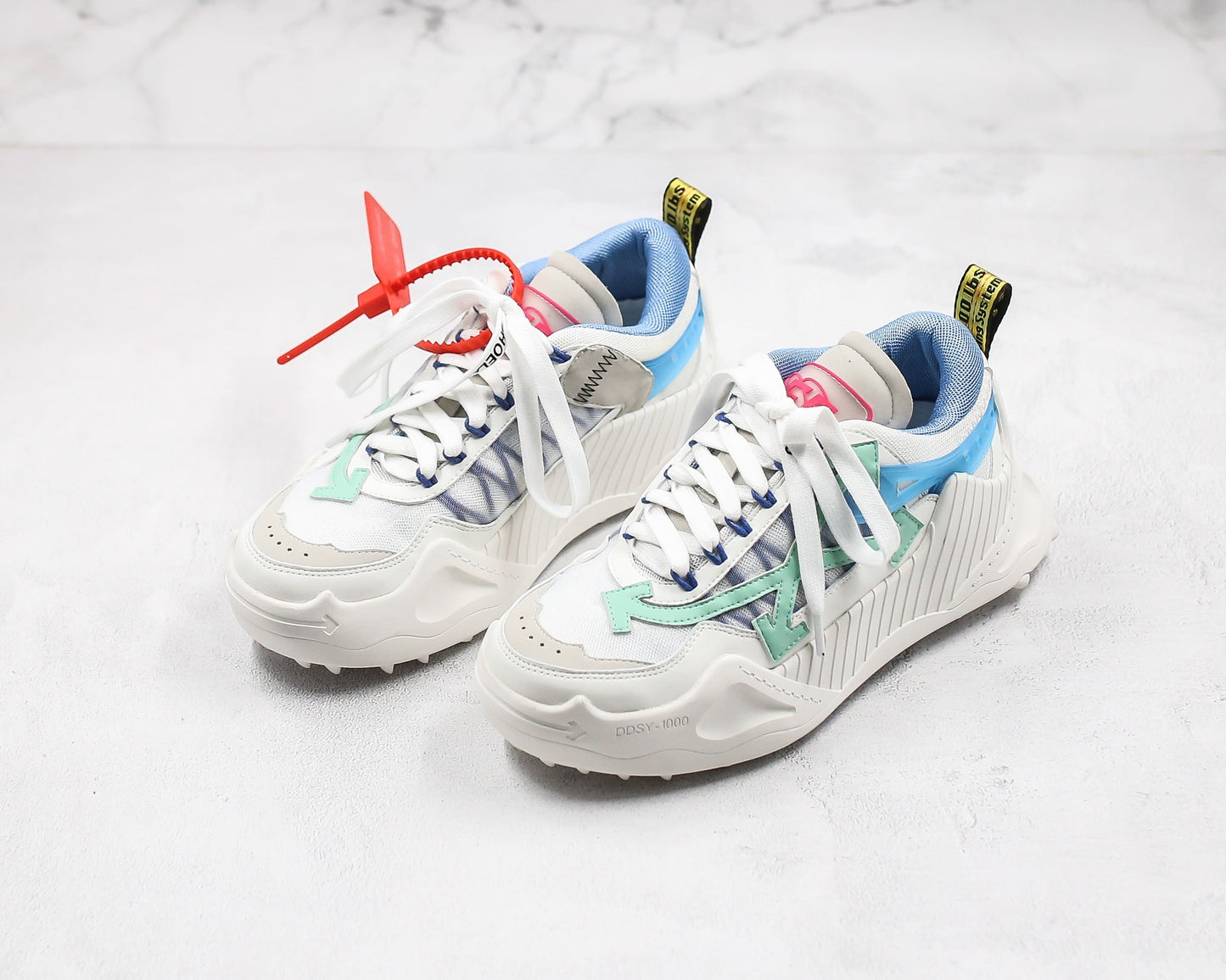 OW x ODSY - 1000 ‘White Pale Blue’