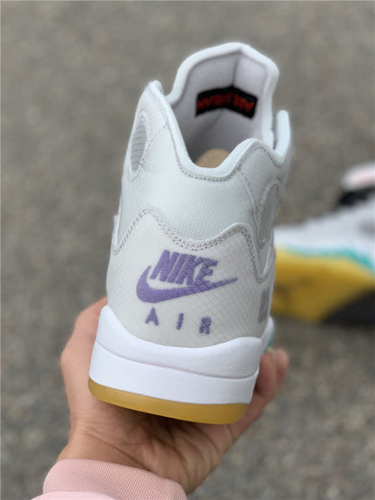 OW x AJ5 Retro 'Cream'