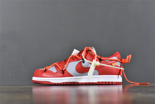 OW x Dunk Low 'University Red'
