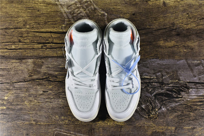 OW x AJ1 Retro High OG 'White'