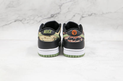 Dunk Low  ‘Black Multi-Camo’