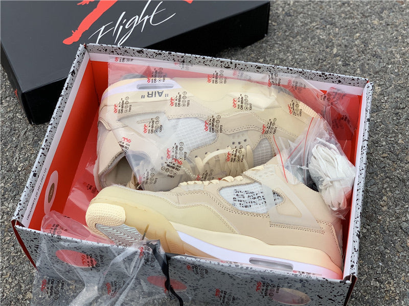 OW x Wmns AJ 4 SP ‘Sail’