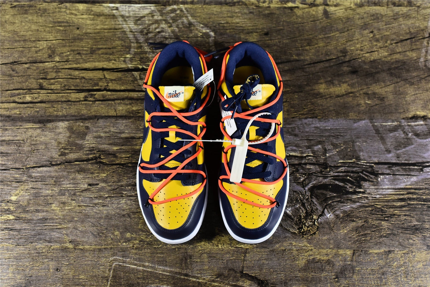 OW x Dunk Low 'University Gold