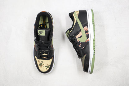 Dunk Low  ‘Black Multi-Camo’