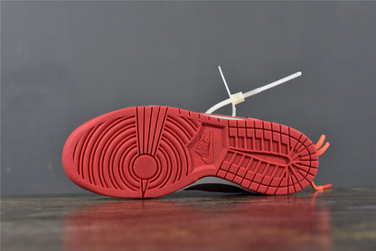 OW x Dunk Low 'University Red'