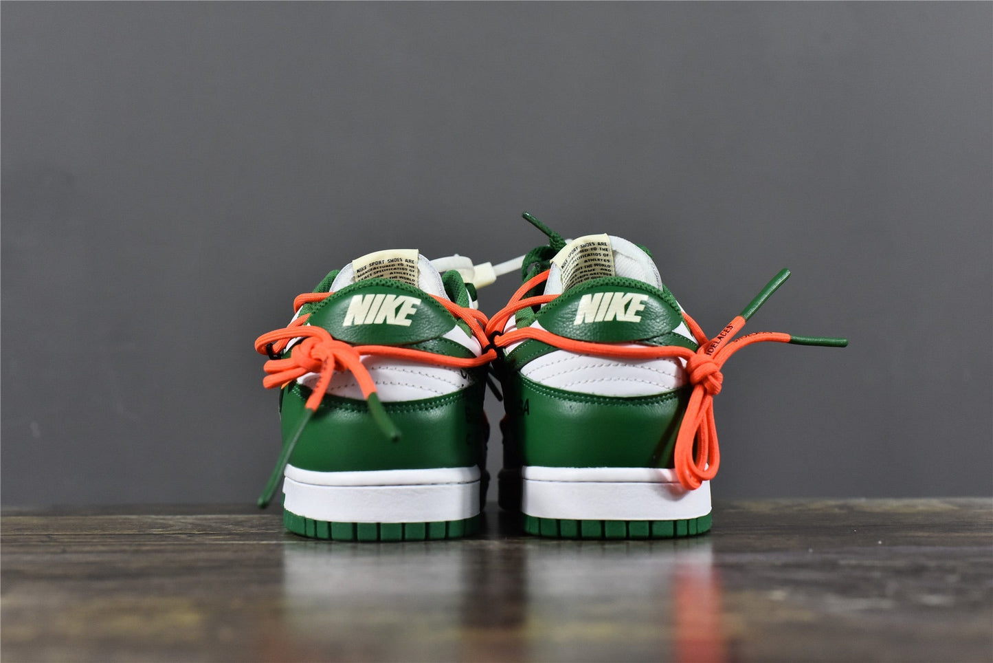 OW x Dunk Low 'Pine Green'