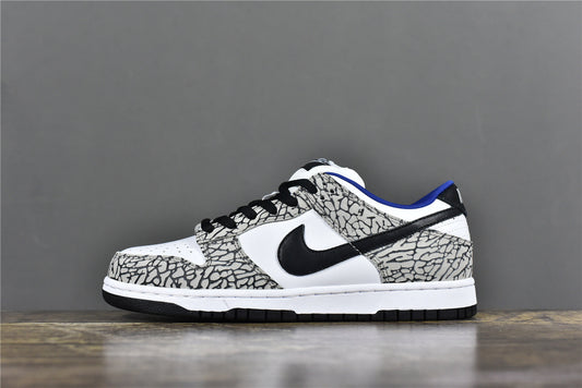 SUP SB Dunk Low - White Cement
