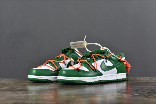OW x Dunk Low 'Pine Green'