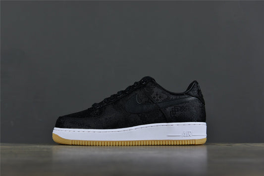 CLOT x AF1 x Fragment Design ‘Black Silk’