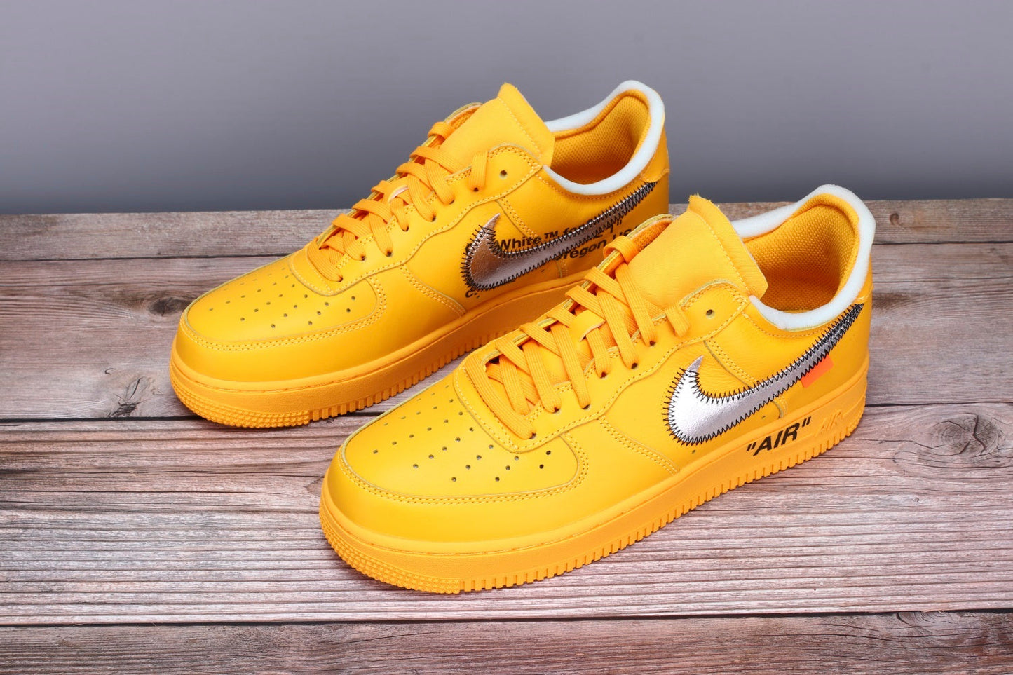 OW x Air Force 1 ‘University Gold’