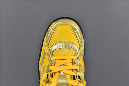 OW Rubber Dunk - University Gold