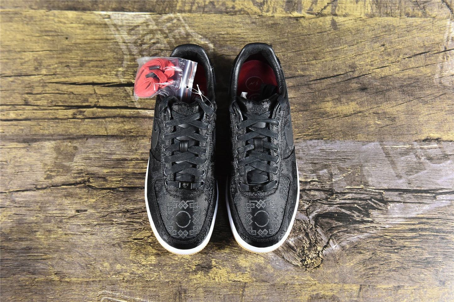 CLOT x AF1 x Fragment Design ‘Black Silk’