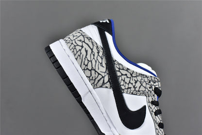 SUP SB Dunk Low - White Cement