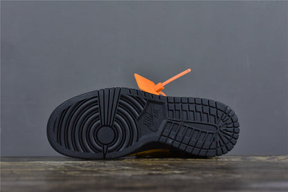 OW Rubber Dunk - University Gold