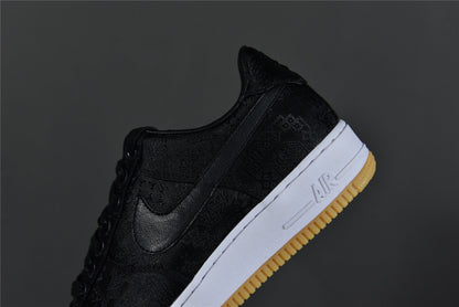 CLOT x AF1 x Fragment Design ‘Black Silk’