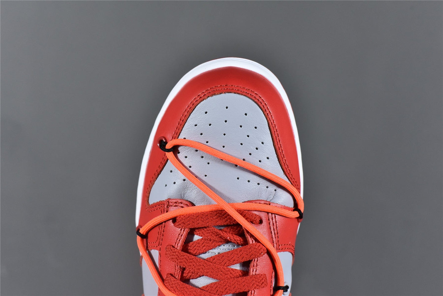 OW x Dunk Low 'University Red'