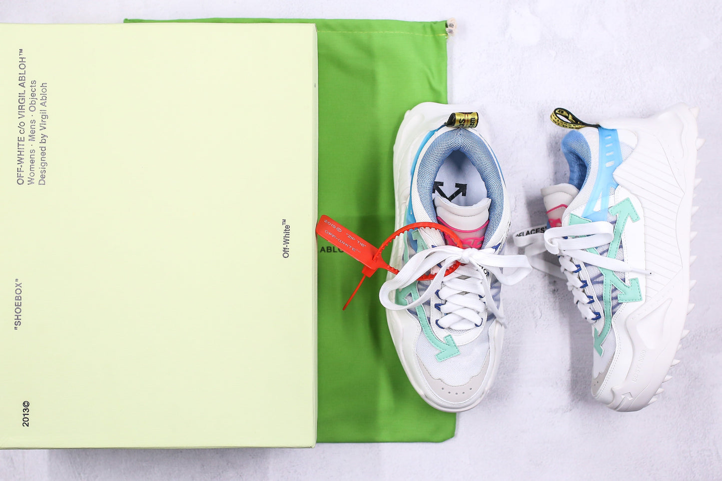 OW x ODSY - 1000 ‘White Pale Blue’