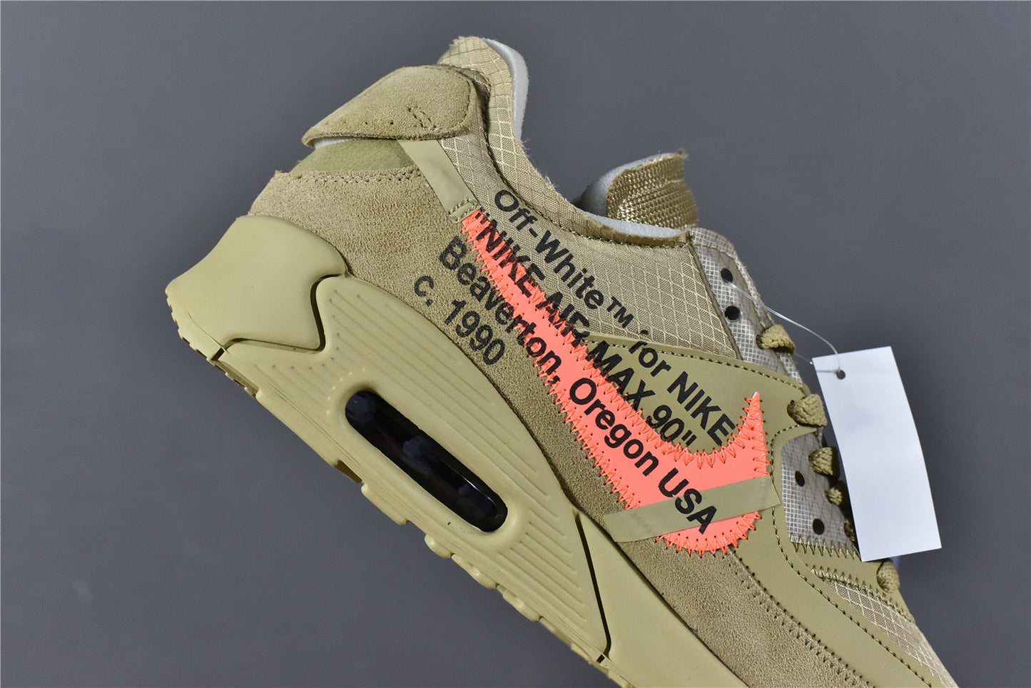 OW x Air Max 90 ‘Desert Ore’