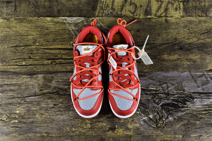OW x Dunk Low 'University Red'