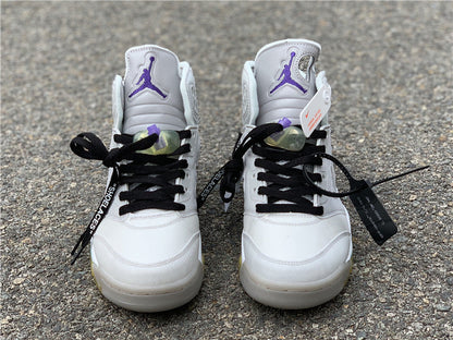 OW x AJ5 Retro 'Cream'