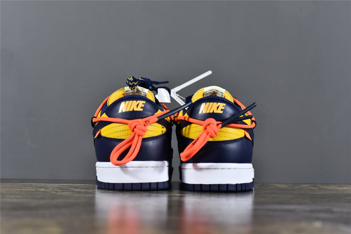 OW x Dunk Low 'University Gold