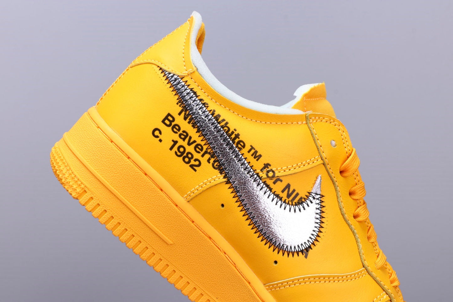 OW x Air Force 1 ‘University Gold’