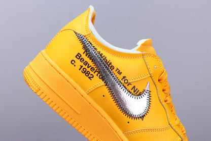 OW x Air Force 1 ‘University Gold’
